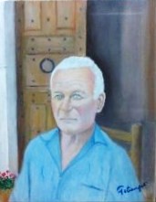 Carlo olio su tela 40x50 collezione privata